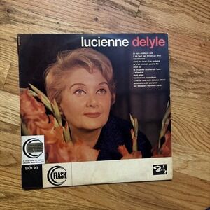 Lucienne Delyle Serie Flash Vinyl LP Barclay 840 006 French Chanson Pop Record